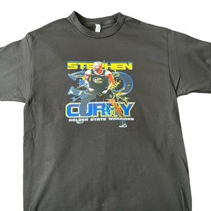 Golden State Warriors Steph Curry Black T-Shirt